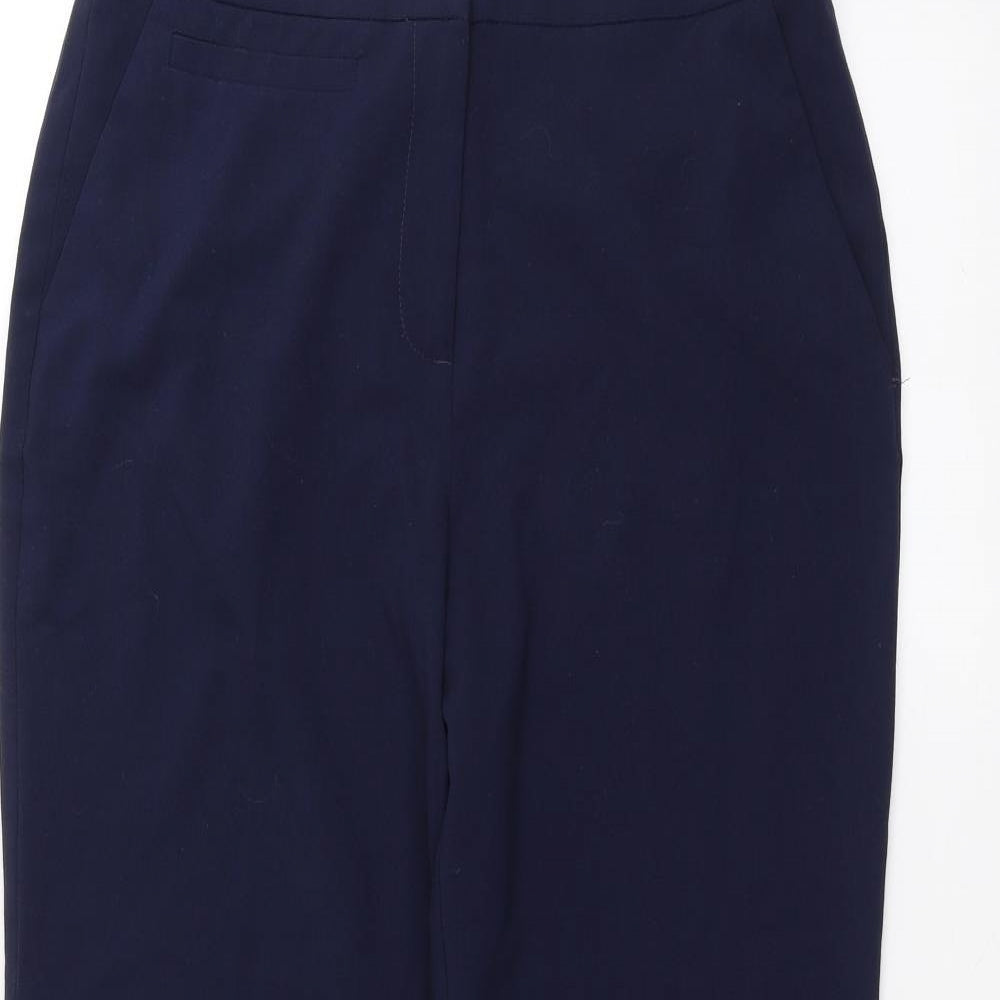 TU Womens Blue   Trousers  Size 12 L28 in