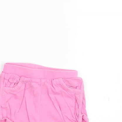 Matalan Baby Pink   Cropped Trousers Size 6-9 Months