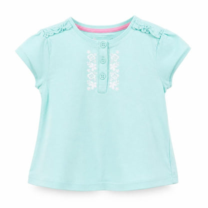 Tu Boys Green   Basic T-Shirt Size 2-3 Years