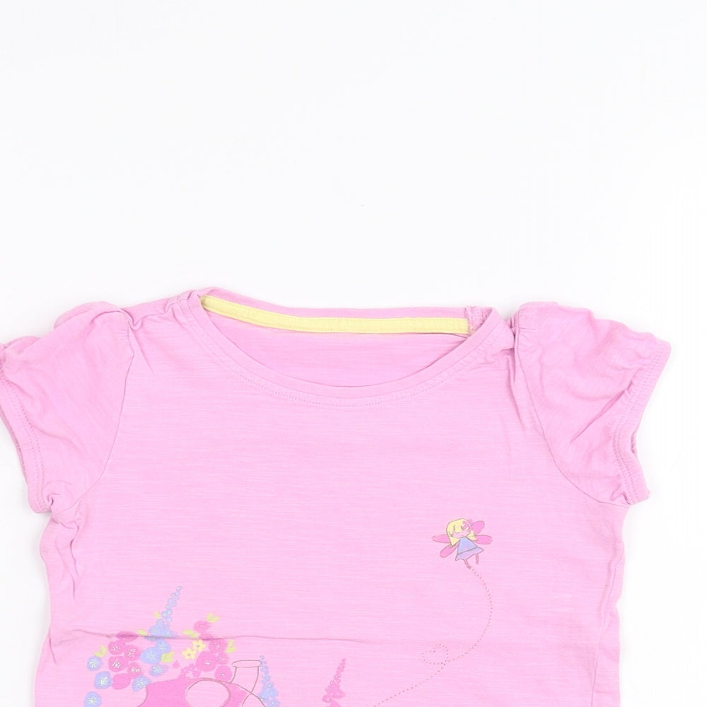 Mothercare Baby Pink   Basic T-Shirt Size 24 Months