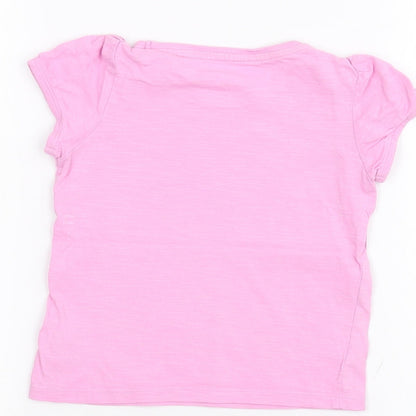 Mothercare Baby Pink   Basic T-Shirt Size 24 Months