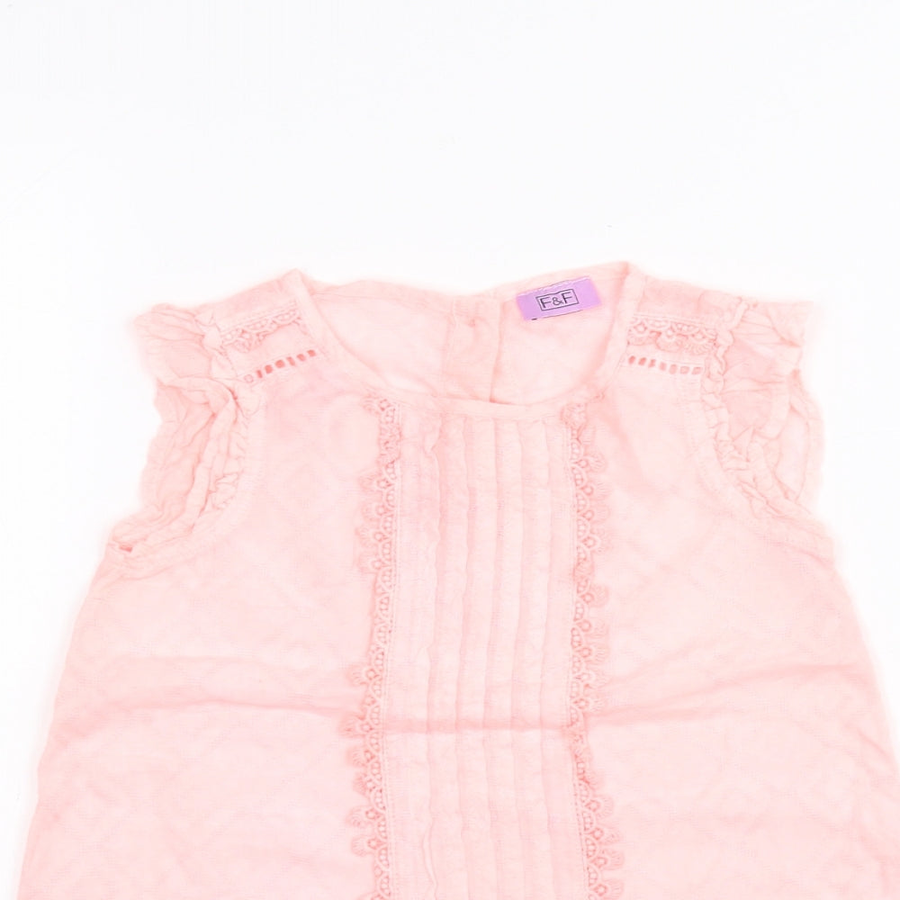 F&F Baby Pink   Basic T-Shirt Size 18-24 Months