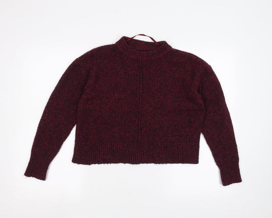 Atmosphere Womens Red  Knit Pullover Jumper Size 8