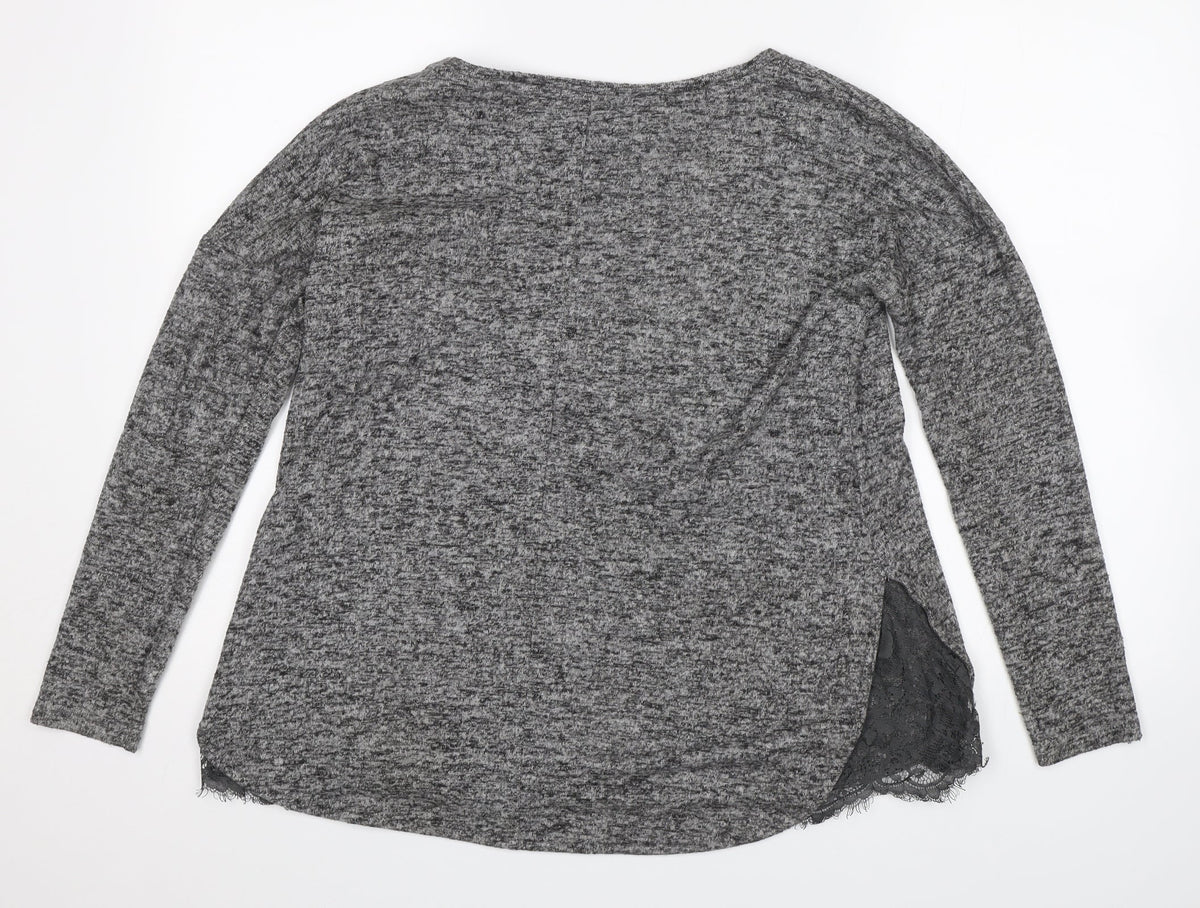 Next Womens Grey   Pullover Jumper Size 6