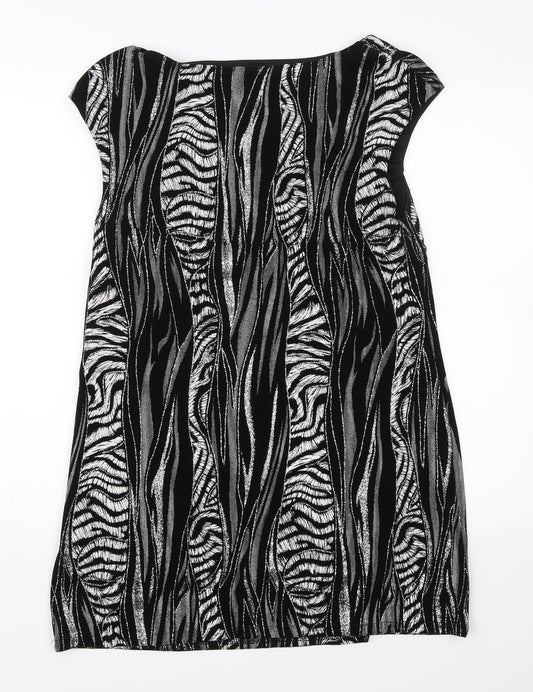 Roman Womens Black   A-Line  Size M