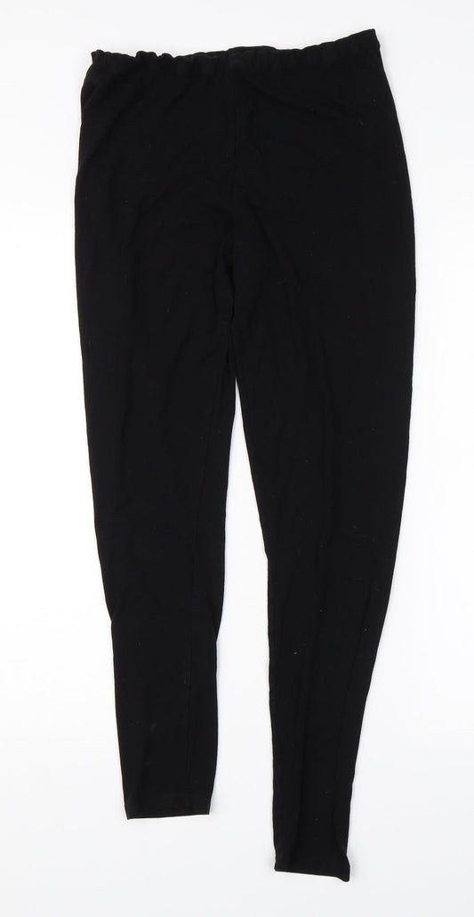Primark Womens Black   Jogger Leggings Size S L27 in