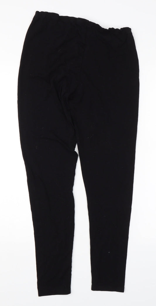 Primark Womens Black   Jogger Leggings Size S L27 in