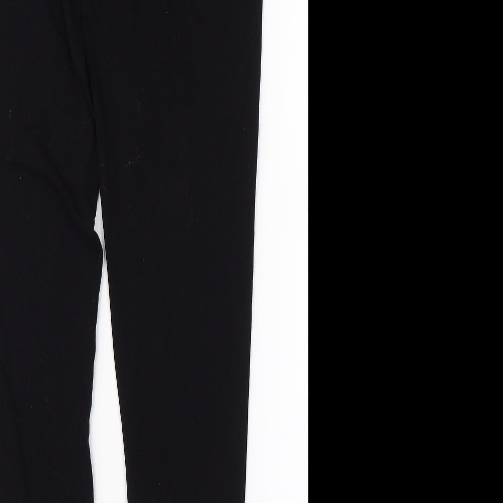 Primark Womens Black   Jogger Leggings Size S L27 in