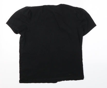 F&F Womens Black   Basic T-Shirt Size 12