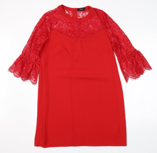 Papaya Womens Red   Shift  Size 12