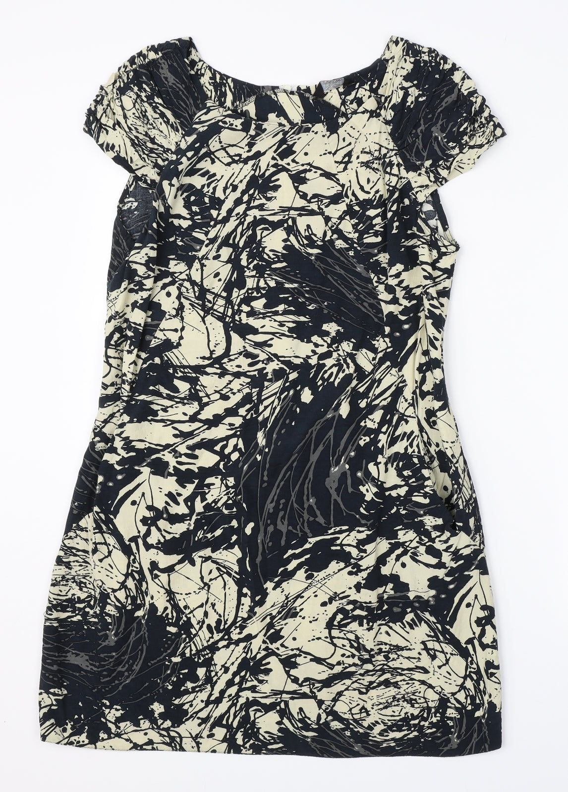 K&D Womens White   Shift  Size 14