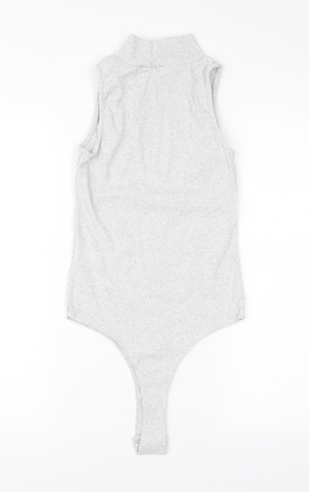 I SAW IT FIRST Womens Grey   Bodysuit One-Piece Size 10