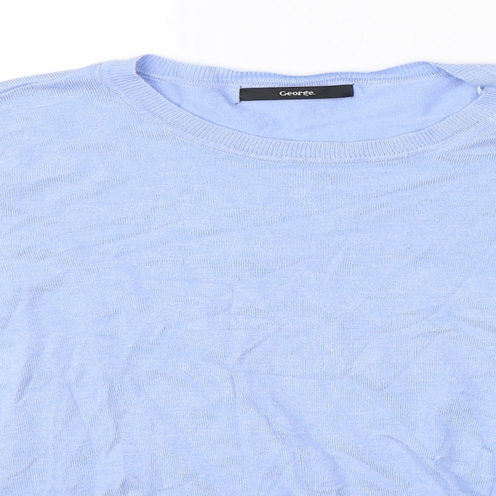 George Womens Blue   Pullover Jumper Size 10