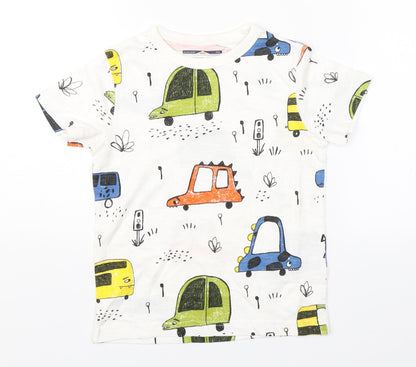 Nexy Boys White   Basic T-Shirt Size 2-3 Years