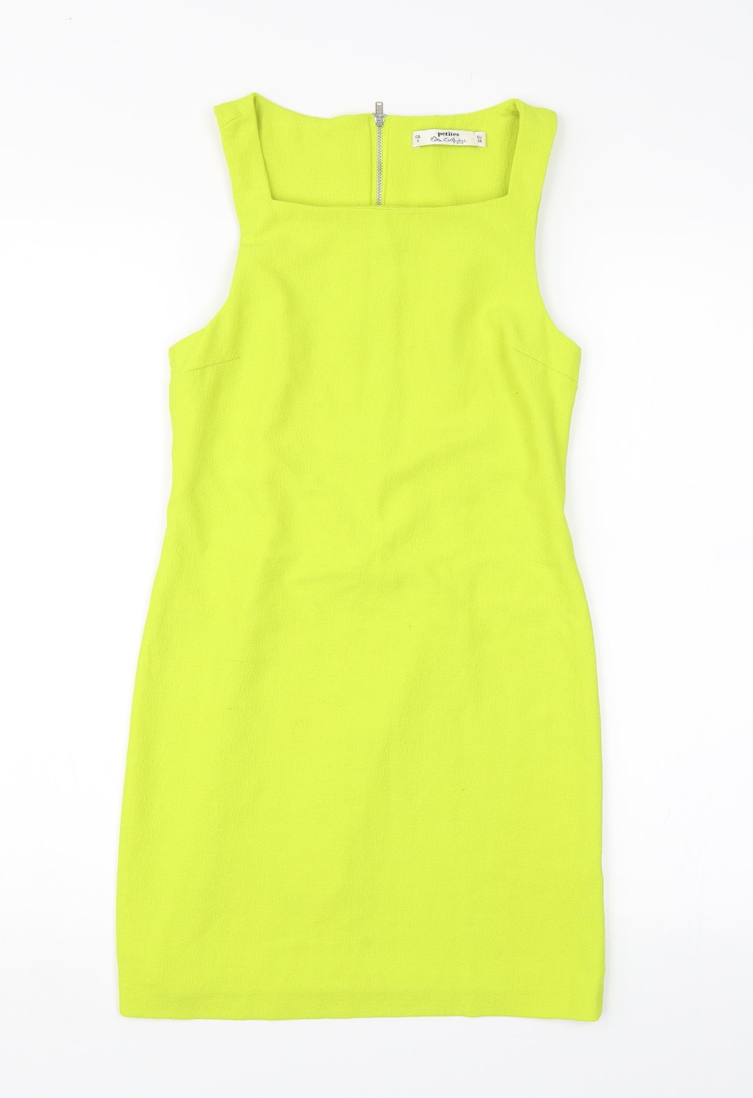Miss Selfridge Womens Green   Pencil Dress  Size 6