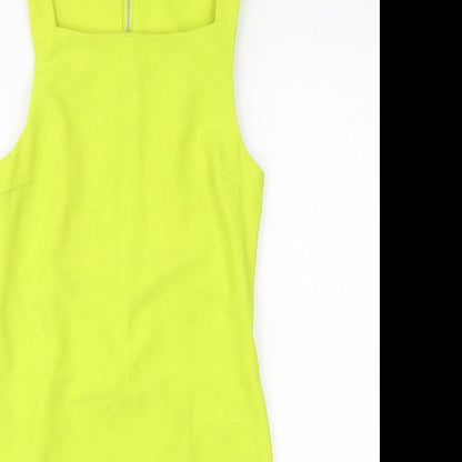 Miss Selfridge Womens Green   Pencil Dress  Size 6