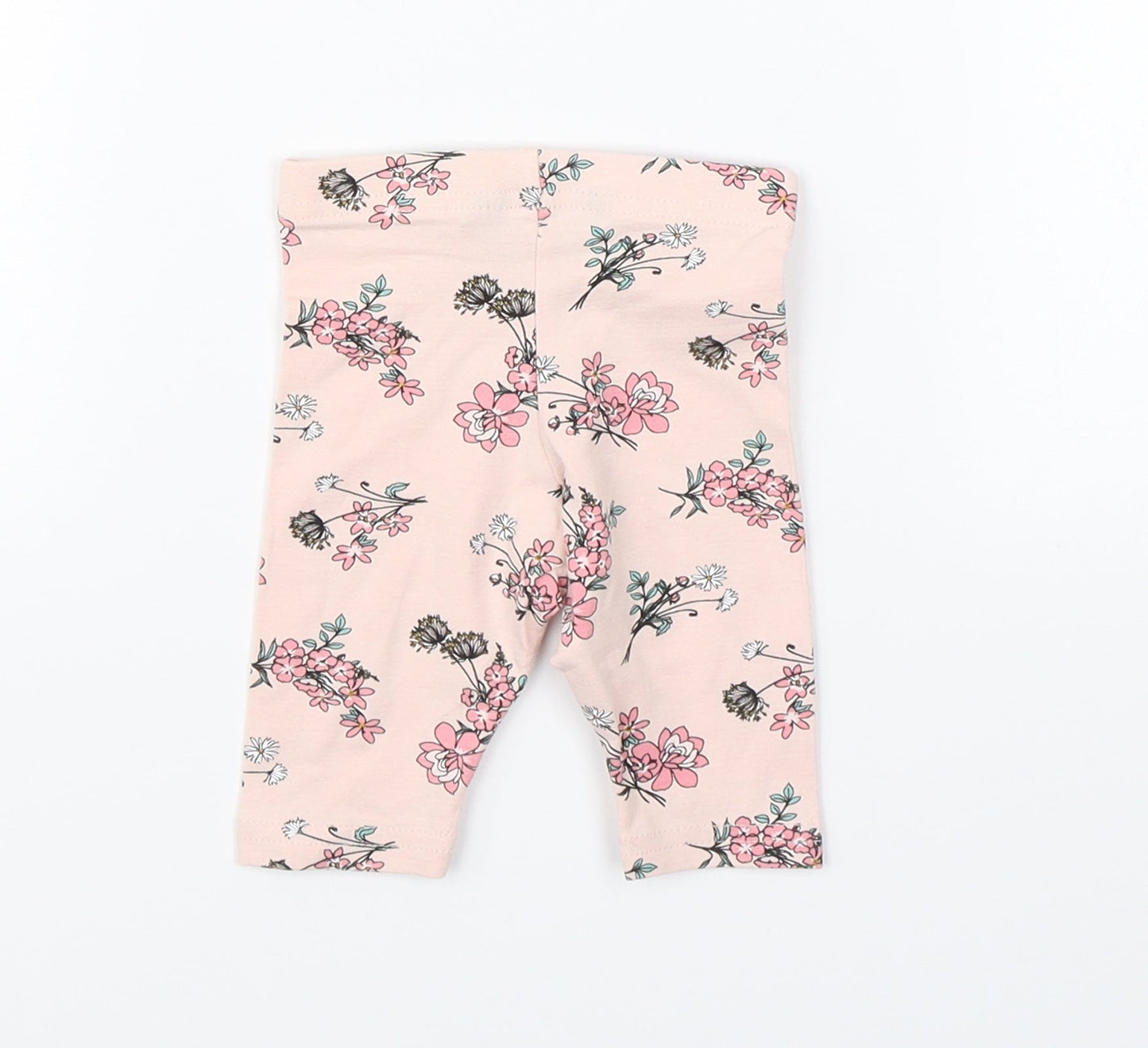 Primark Girls Pink Floral   Pyjama Pants Size 3-6 Months