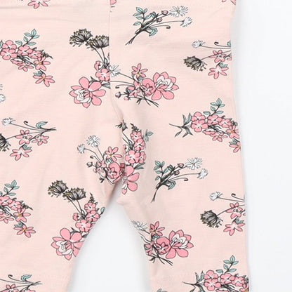 Primark Girls Pink Floral   Pyjama Pants Size 3-6 Months