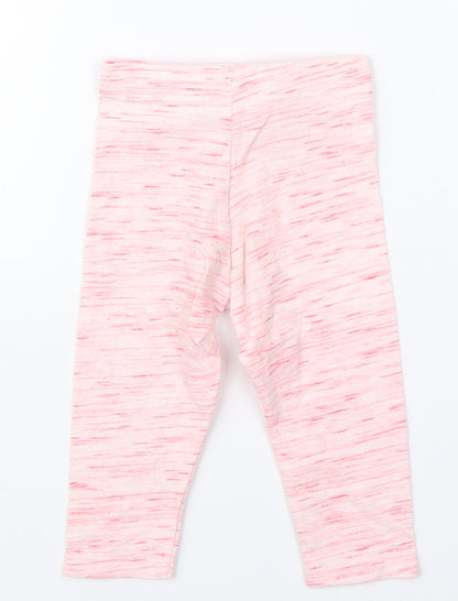 F&F Girls Pink    Pyjama Pants Size 6-9 Months