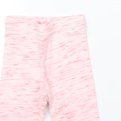 F&F Girls Pink    Pyjama Pants Size 6-9 Months