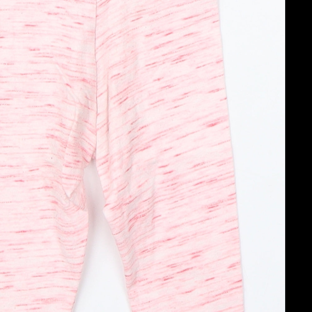 F&F Girls Pink    Pyjama Pants Size 6-9 Months