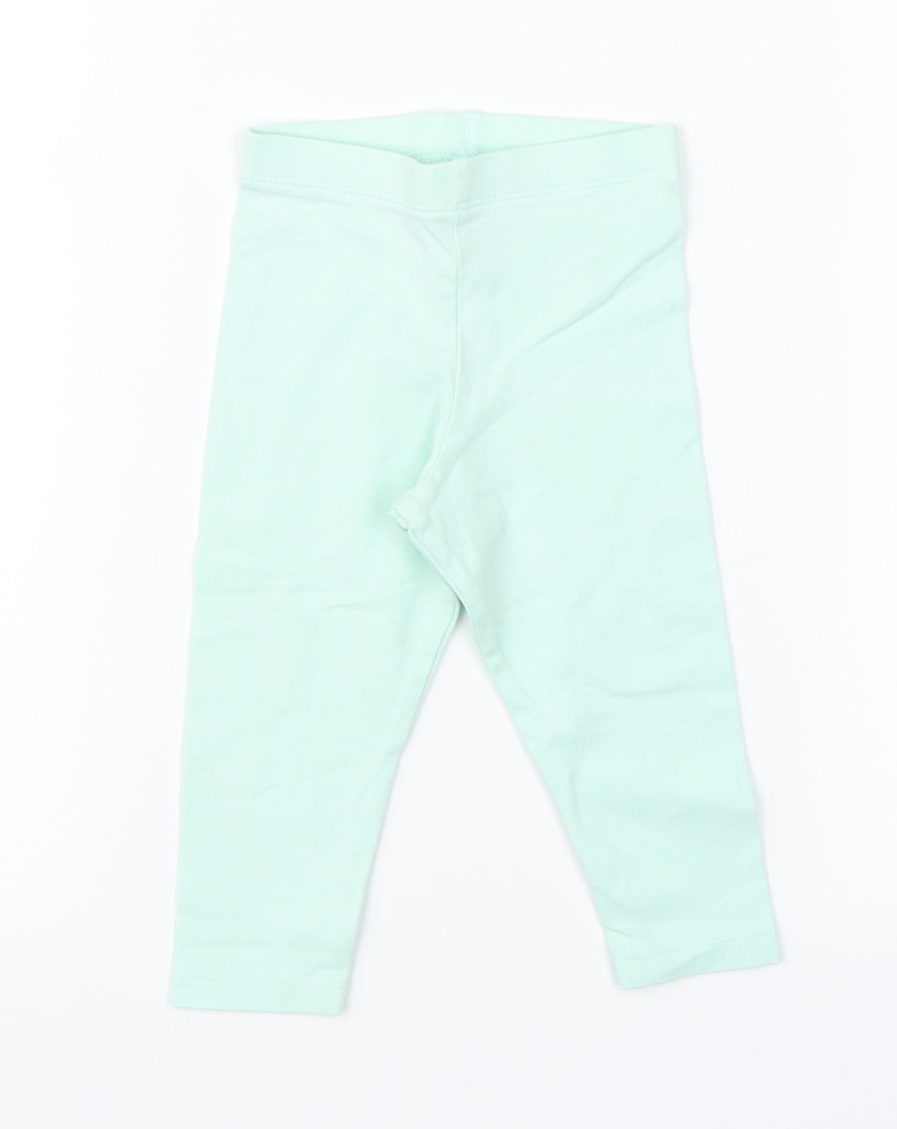 F&F Girls Green    Pyjama Pants Size 6-9 Months