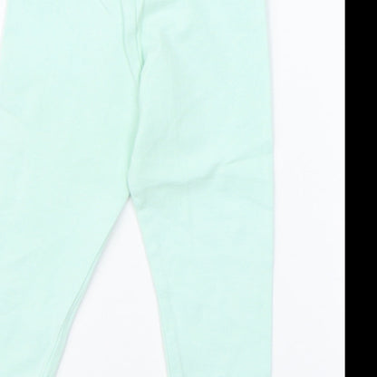 F&F Girls Green    Pyjama Pants Size 6-9 Months
