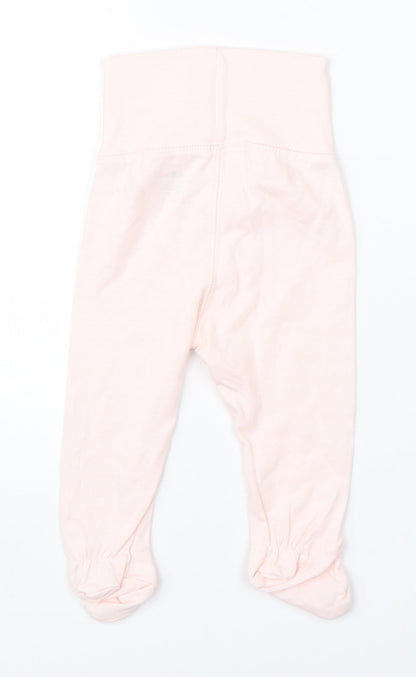 H&M Girls Pink    Pyjama Pants Size 3-6 Months