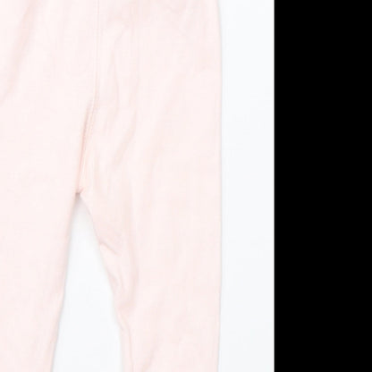 H&M Girls Pink    Pyjama Pants Size 3-6 Months