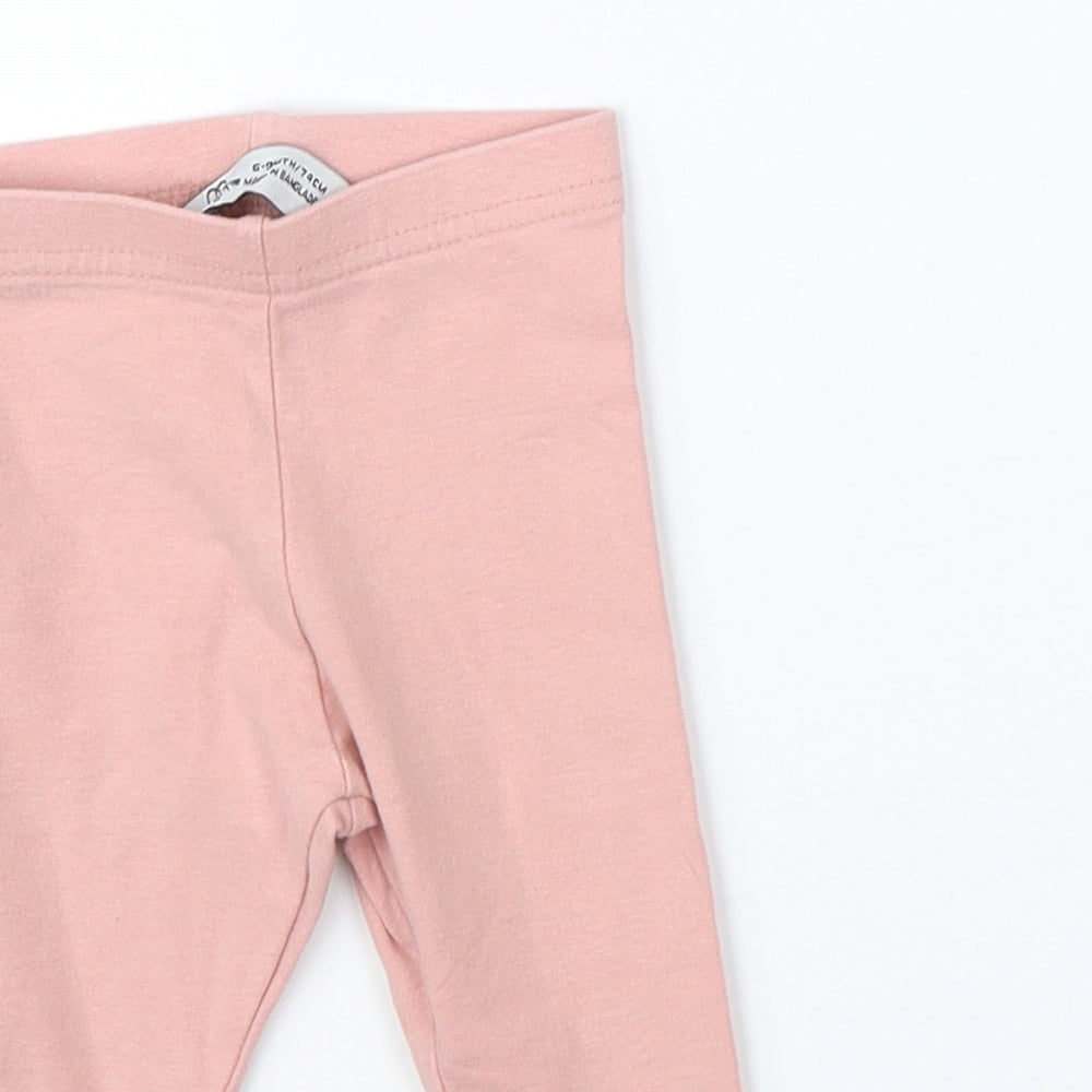 Primark Girls Pink    Pyjama Pants Size 6-9 Months