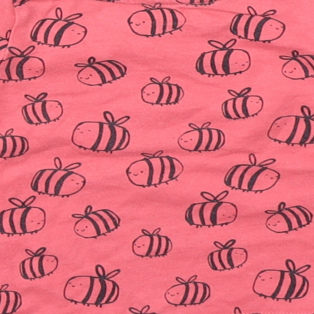 F&F Girls Pink   Basic T-Shirt Size 0-3 Months