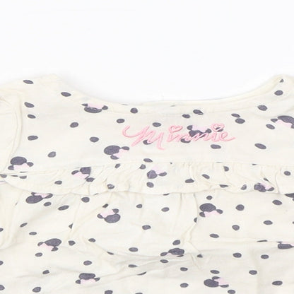 Primark Girls Beige   Tutu Dress  Size 6-9 Months  - disney minnie