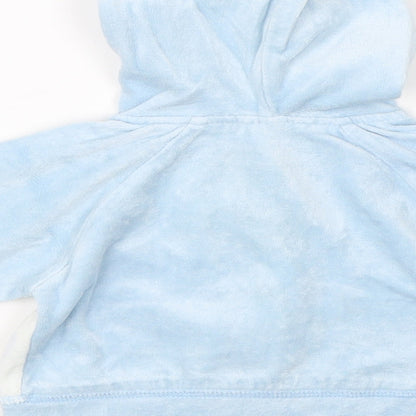 Preworn Baby Blue   Full Zip Jumper Size 6-9 Months