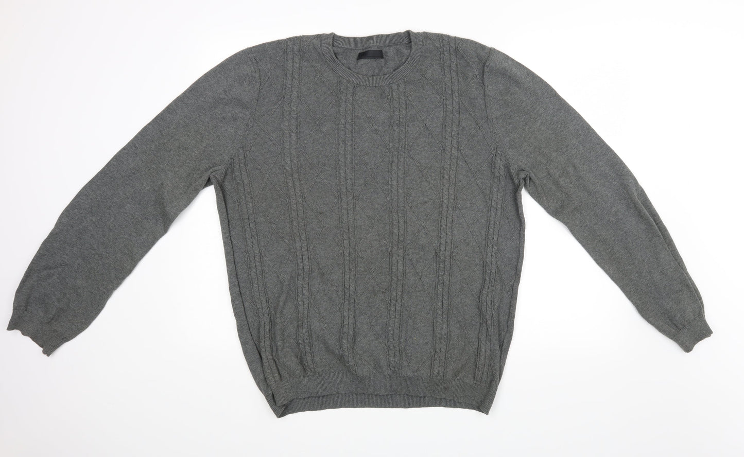 ASOS Mens Grey   Pullover Jumper Size 2XL