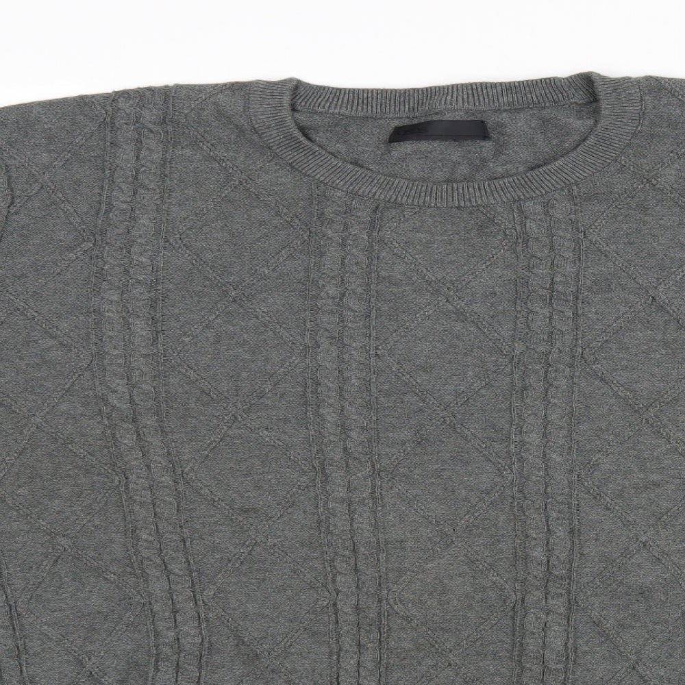 ASOS Mens Grey   Pullover Jumper Size 2XL