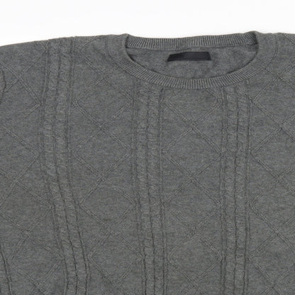 ASOS Mens Grey   Pullover Jumper Size 2XL