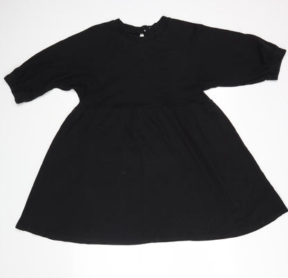 ASOS Womens Black  Rayon A-Line  Size 10