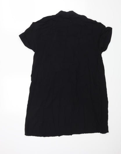 H&M Womens Black   A-Line  Size 8