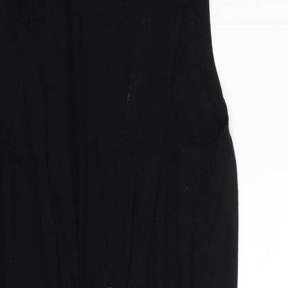Dorothy Perkins Womens Black   Basic Blouse Size 14