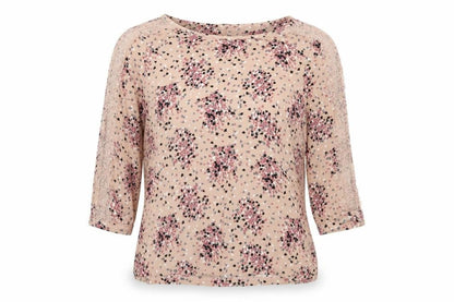 Womens UK Size 12 M&S Pink Basic Blouse