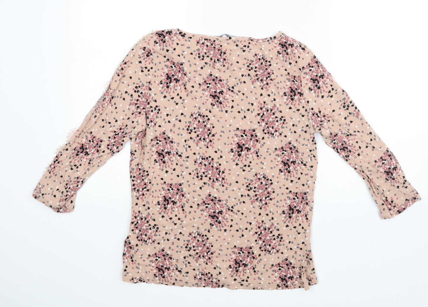 Womens UK Size 12 M&S Pink Basic Blouse