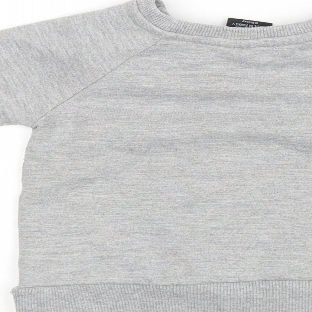 Brand and care label for Primark Disney Baby Grey jumper, size 3-6, Months