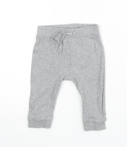 George Baby Grey   Cropped Trousers Size 3-6 Months