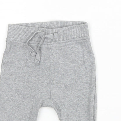 George Baby Grey   Cropped Trousers Size 3-6 Months