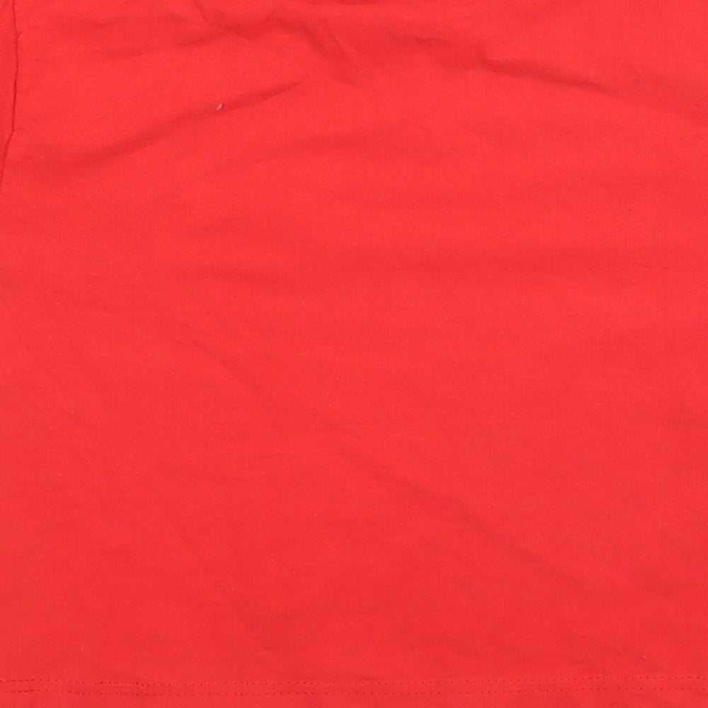 Fruit of the Loom Boys Red   Basic T-Shirt Size 3-4 Years