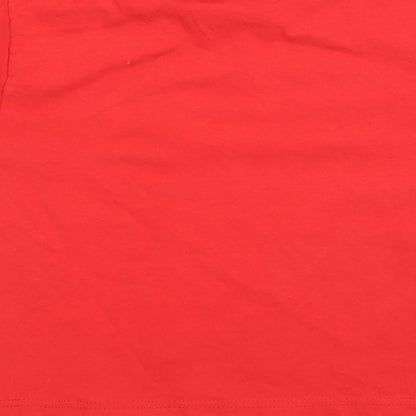 Fruit of the Loom Boys Red   Basic T-Shirt Size 3-4 Years