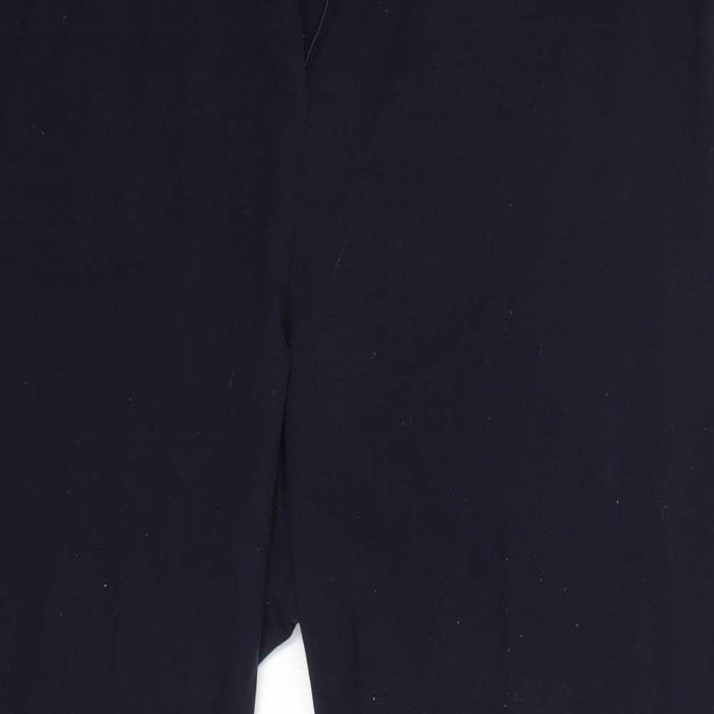 m&s Womens Blue   Dress Pants Trousers Size 18 L24 in
