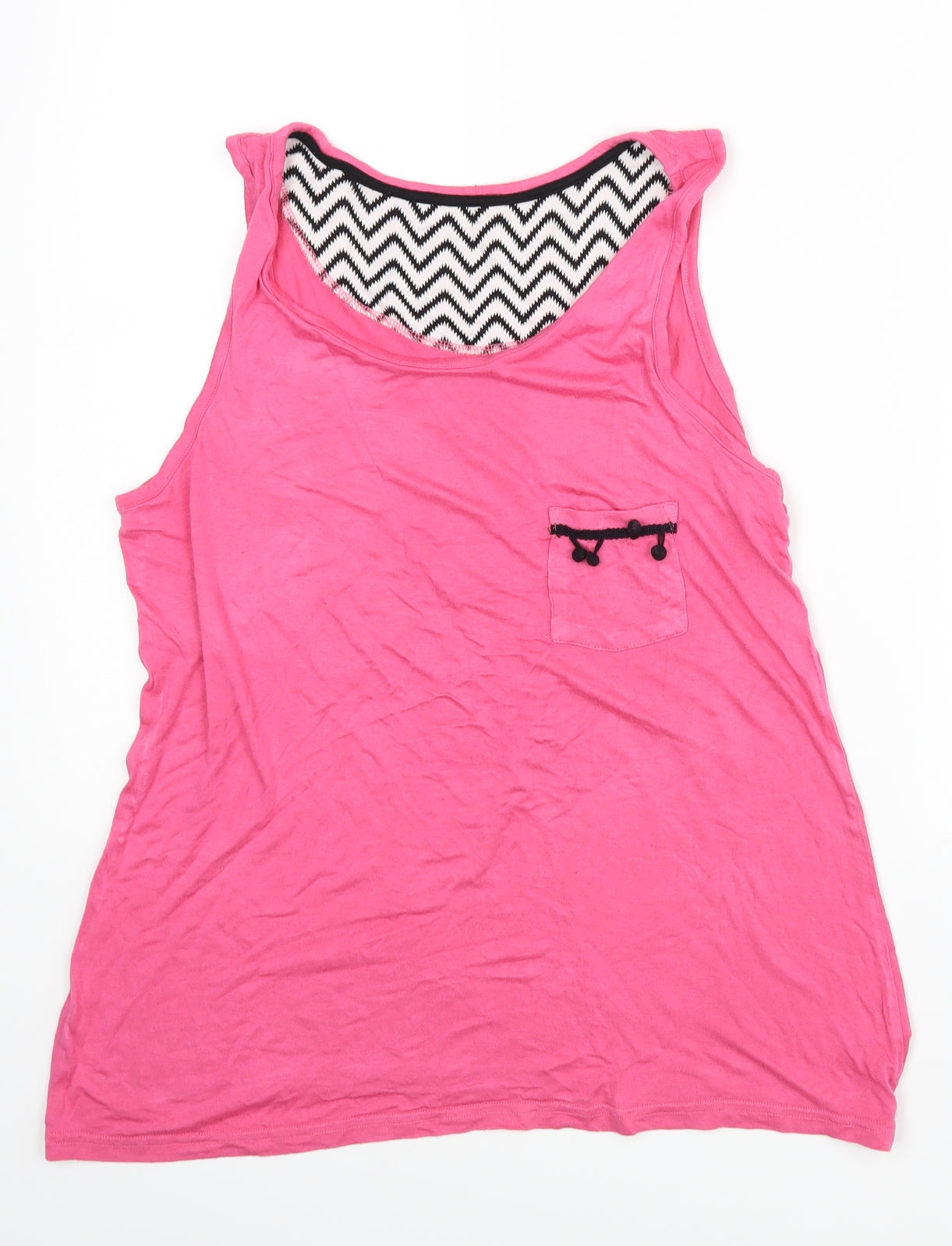 George Womens Pink   Basic Blouse Size 12