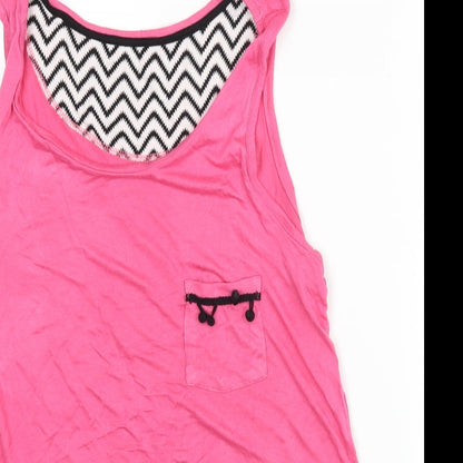 George Womens Pink   Basic Blouse Size 12