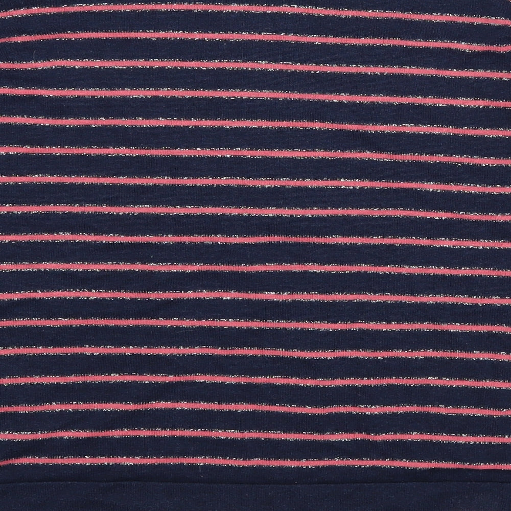 Bonmar Womens Blue Striped  Pullover Jumper Size 20